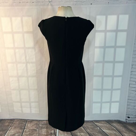 Talbots cap sleeve business professional sheath dress size 6 - Picture 5 of 9